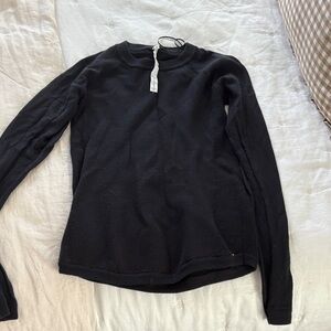 Lululemon black sweater sz 4